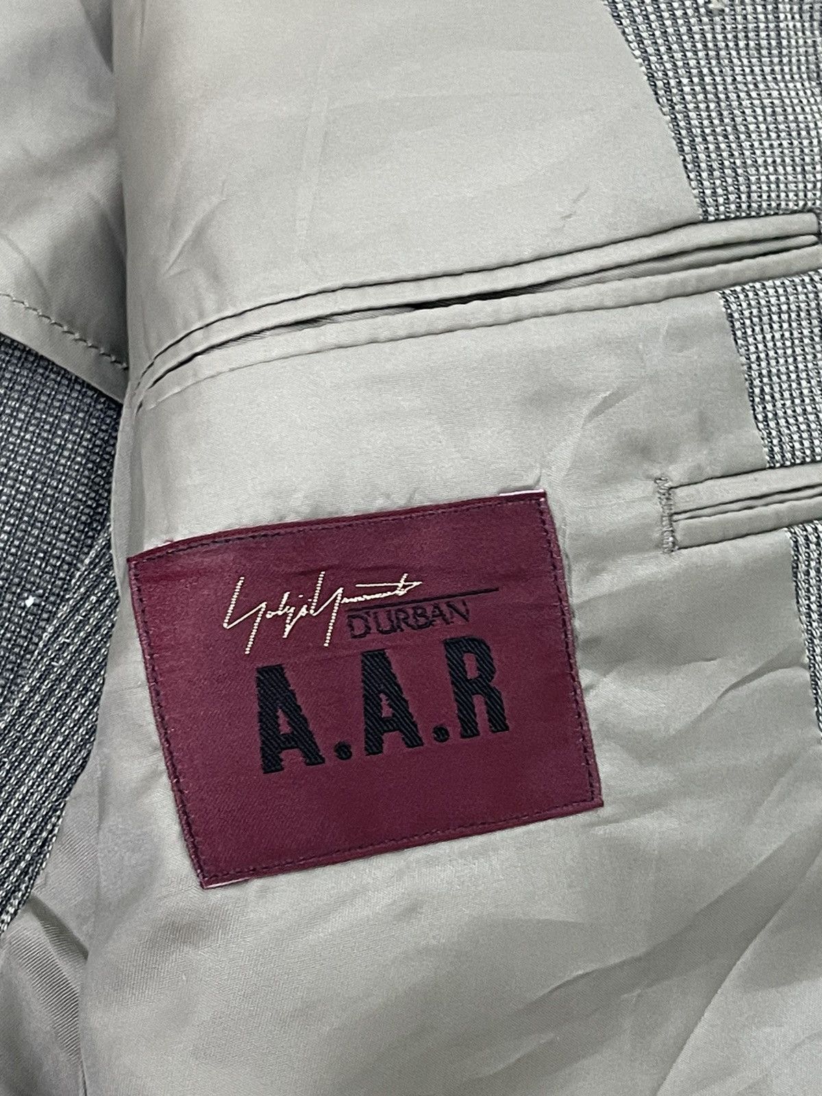 Yohji Yamamoto 90s Yohji Yamamoto AAR Durban Wool Blazer 40🟩 Size US M / EU 48-50 / 2 - 14 Thumbnail