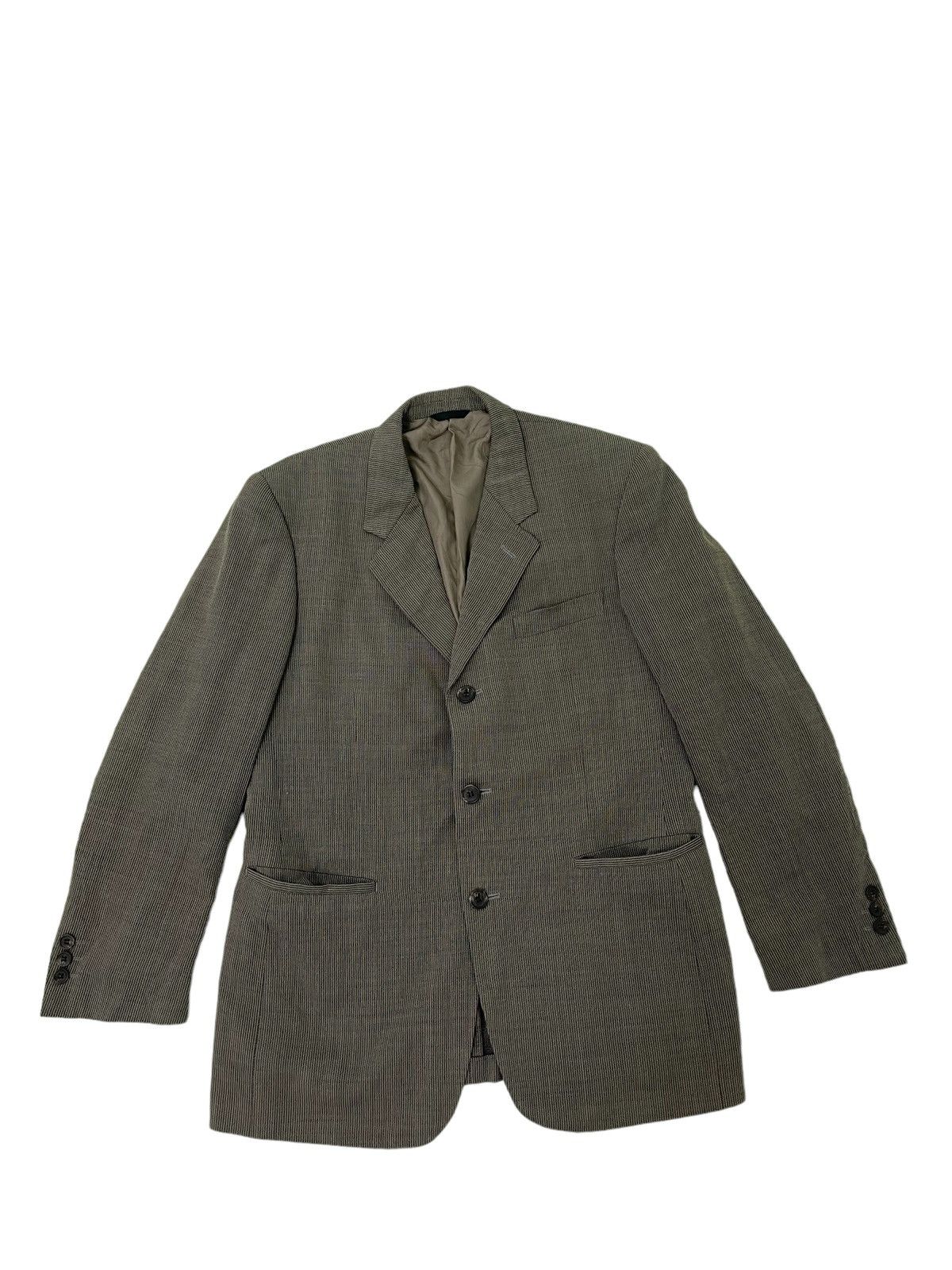Yohji Yamamoto 90s Yohji Yamamoto AAR Durban Wool Blazer 40🟩 Size US M / EU 48-50 / 2 - 2 Thumbnail