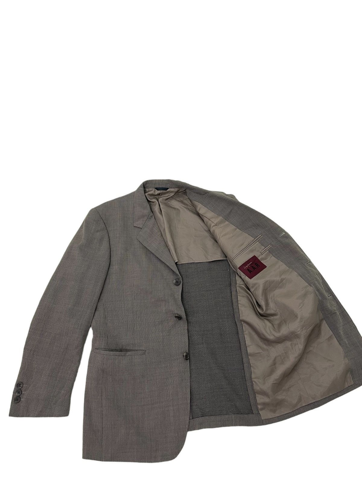 Yohji Yamamoto 90s Yohji Yamamoto AAR Durban Wool Blazer 40🟩 Size US M / EU 48-50 / 2 - 1 Thumbnail