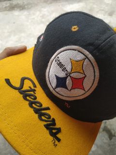 Pittsburgh Steelers The Game Circle Snapback Hat Vintage Mac Miller