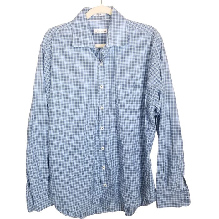 Peter Millar Peter Millar L Plaid Long Sleeves Button Front Shirt | Grailed