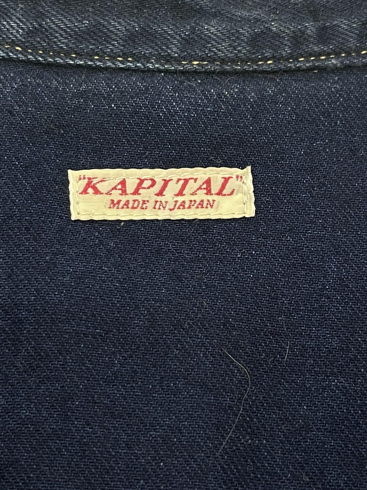 Kapital Indigo Blue Westerner Kapital Like New 4🟩0 Size US M / EU 48-50 / 2 - 16 Thumbnail