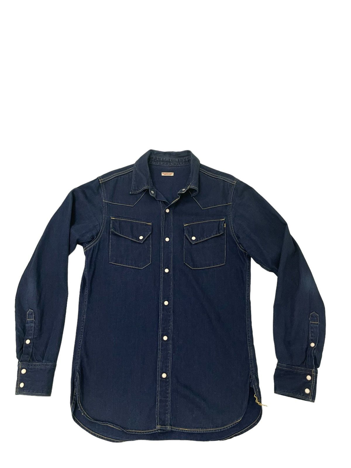 Kapital Indigo Blue Westerner Kapital Like New 4🟩0 Size US M / EU 48-50 / 2 - 2 Thumbnail