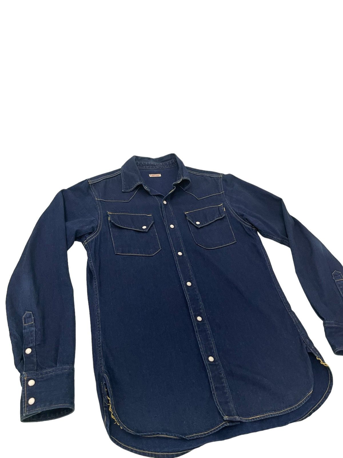 Kapital Indigo Blue Westerner Kapital Like New 4🟩0 Size US M / EU 48-50 / 2 - 1 Thumbnail