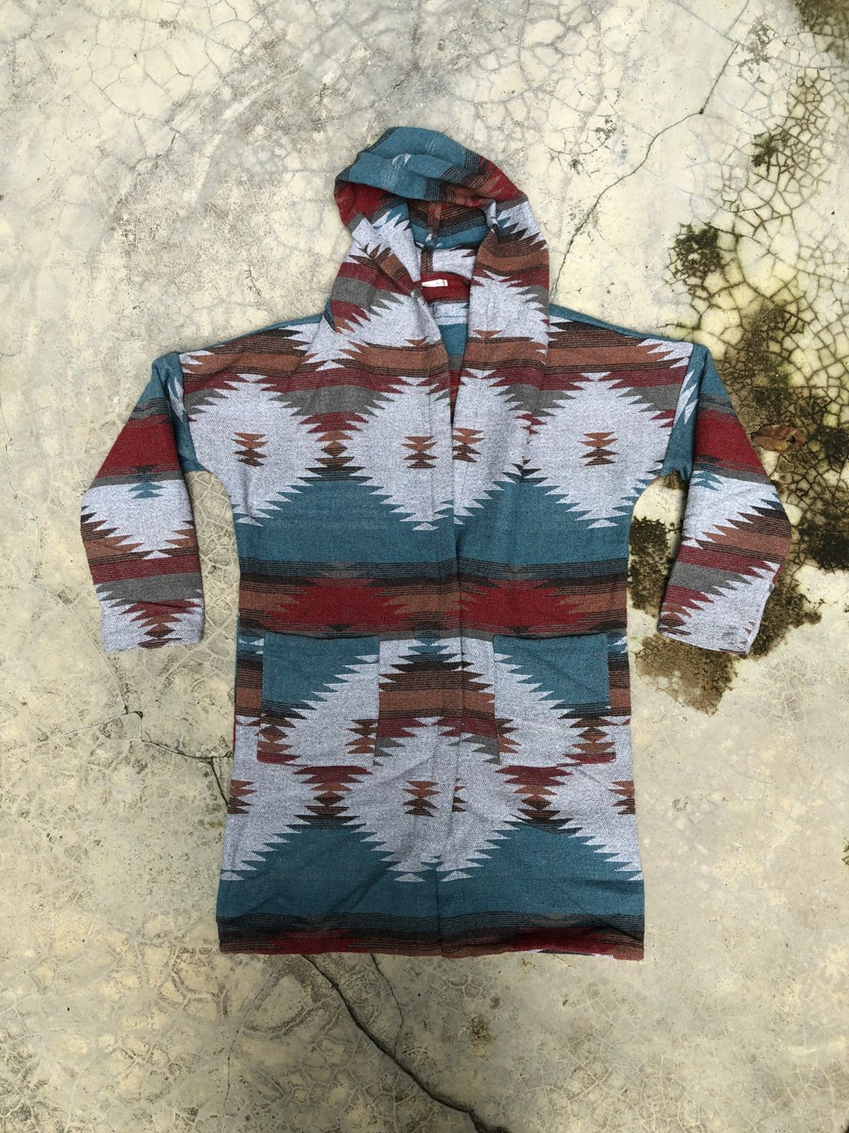 Japanese Brand Radarista Navajo multicolour coat Size L / US 10 / IT 46 - 6 Thumbnail