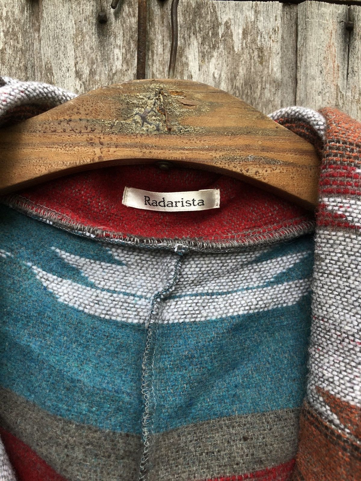 Japanese Brand Radarista Navajo multicolour coat Size L / US 10 / IT 46 - 8 Thumbnail