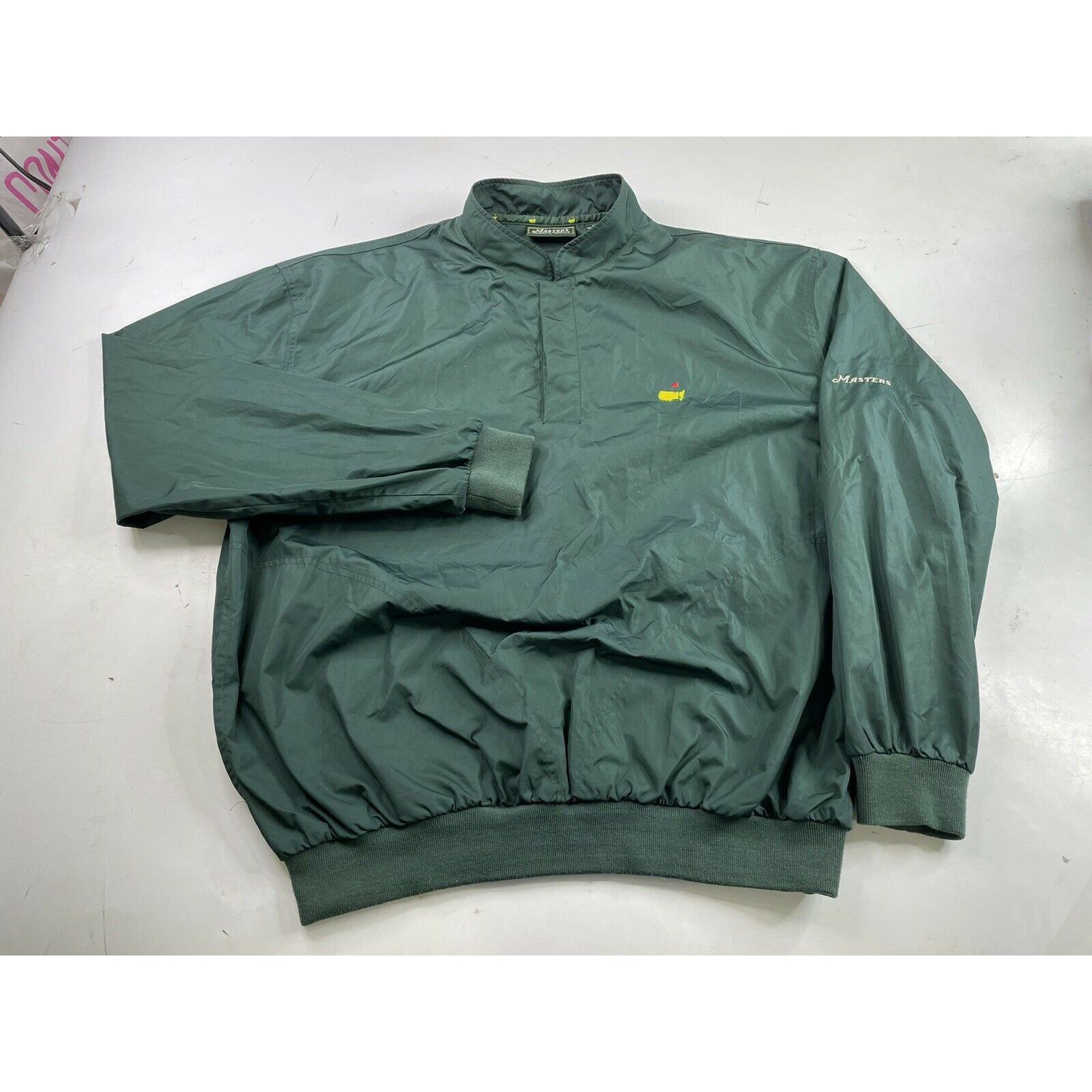 Vintage Masters Collection 1 4 Snap Button Windbreaker Golf Pullover Jacket Large Grailed