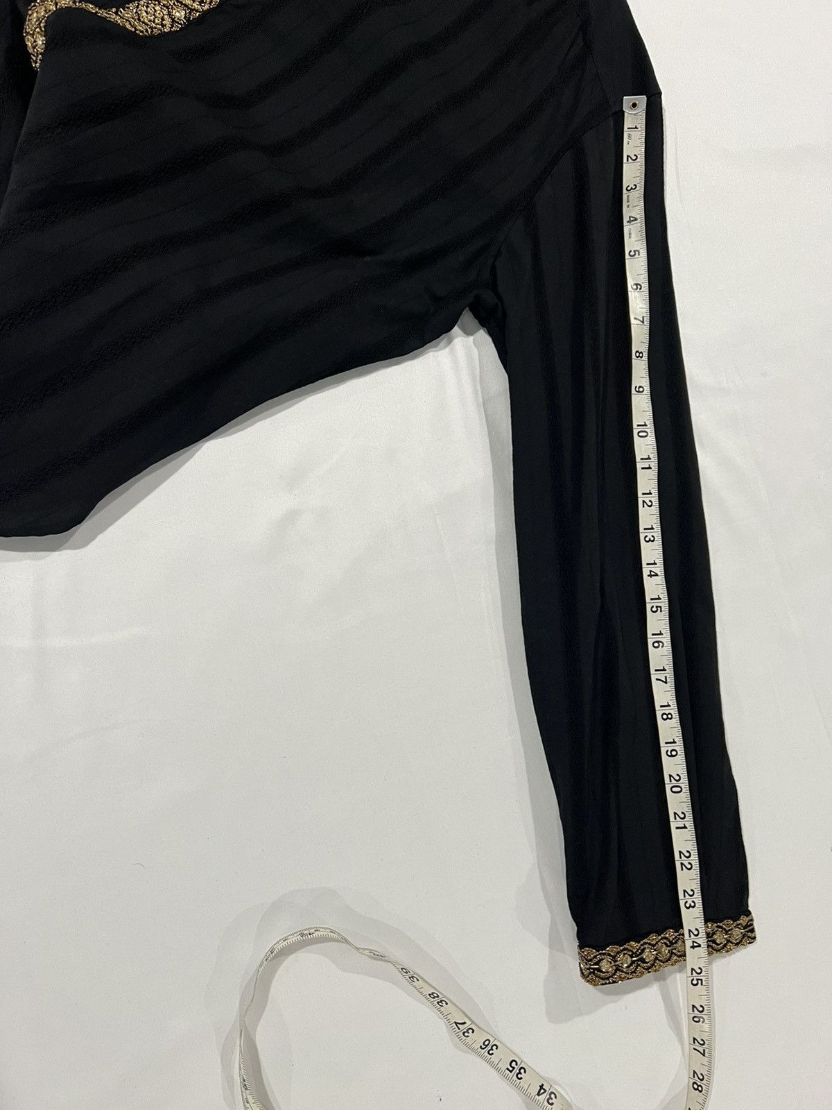 Saint Laurent Paris Saint Laurent gold crystal embroidered shirt. 42/16.5 Size US L / EU 52-54 / 3 - 7 Thumbnail