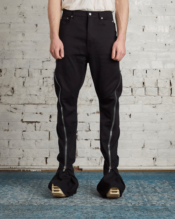 Rick Owens 22SS FOGACHINE Runway Bolan Banana Pant Black NWT | Grailed