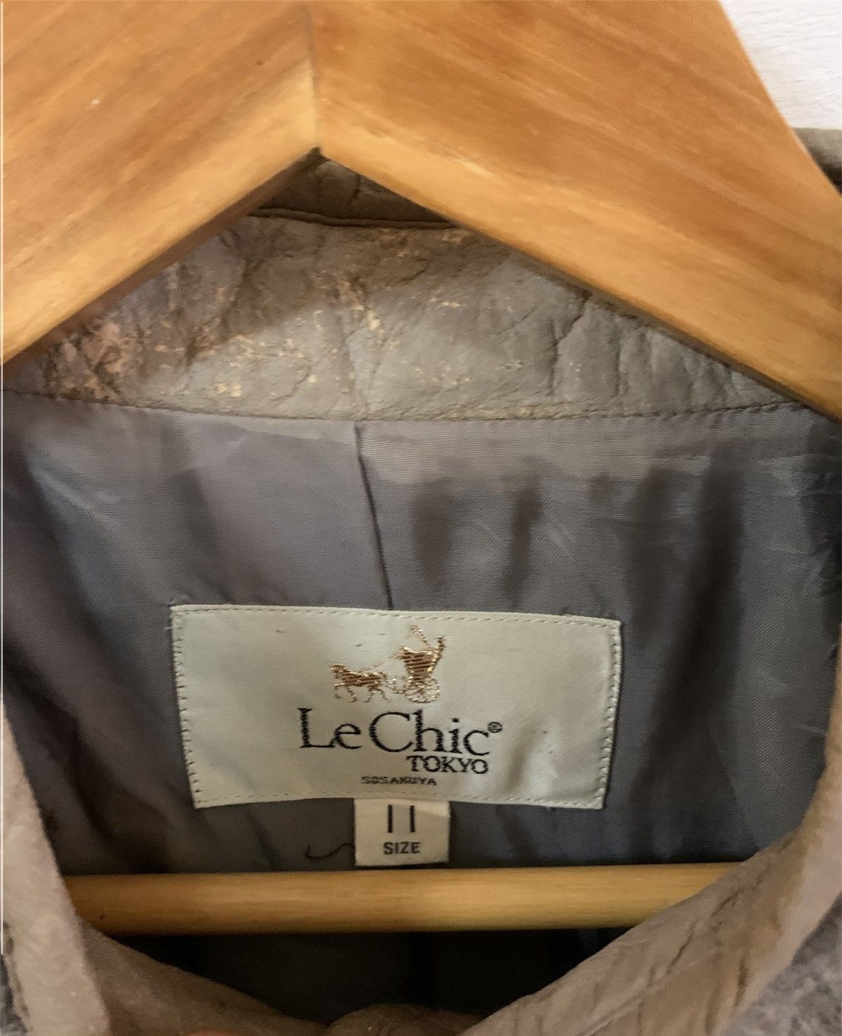 Japanese Brand × Vintage LE CHIC MOHAIR JACKET FUR Size US M / EU 48-50 / 2 - 4 Thumbnail