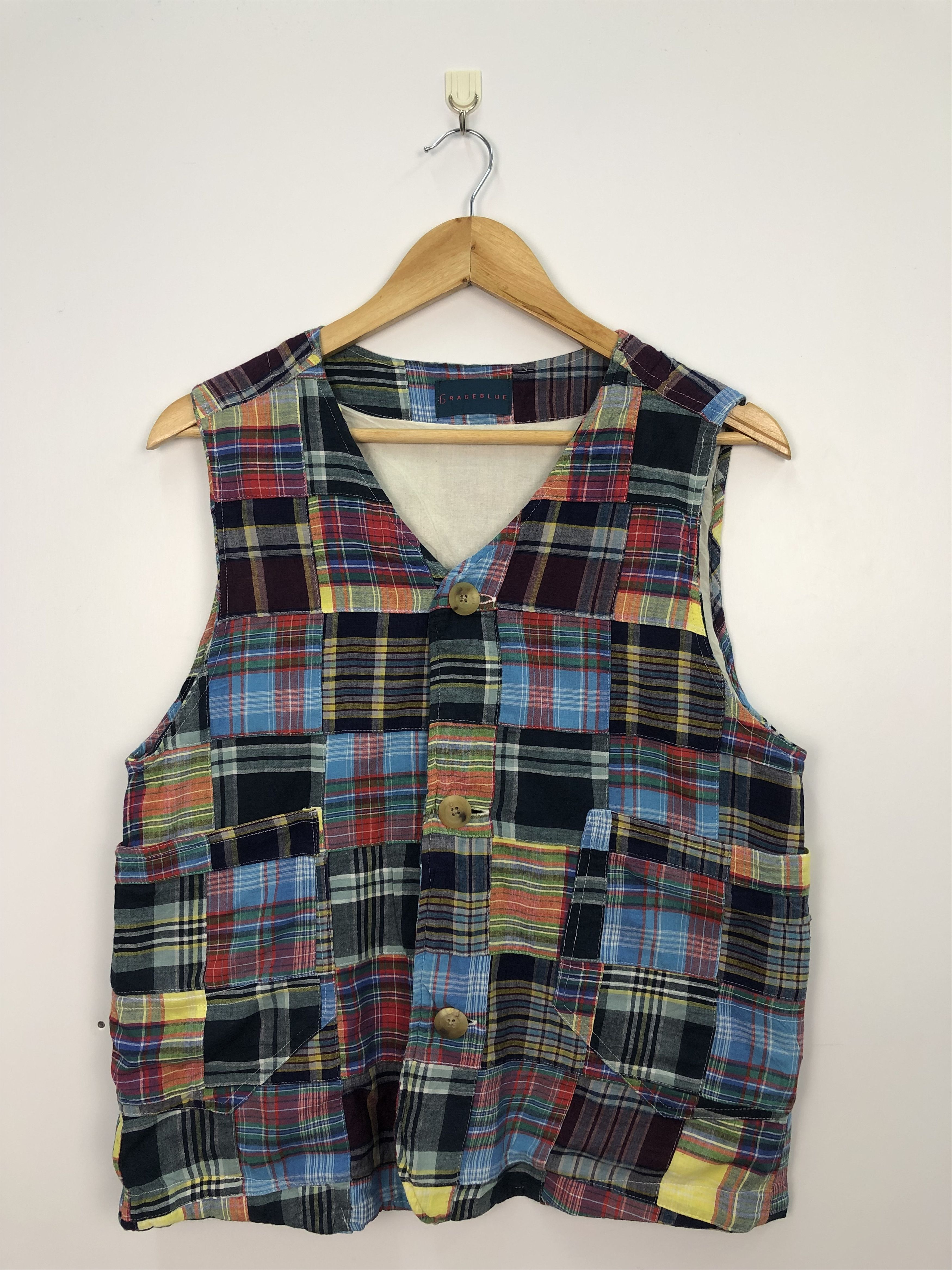 Japanese Brand Japanese Brand Rageblue Multicolour Vest Cowboy Style J0122 Size US S / EU 44-46 / 1 - 1 Thumbnail