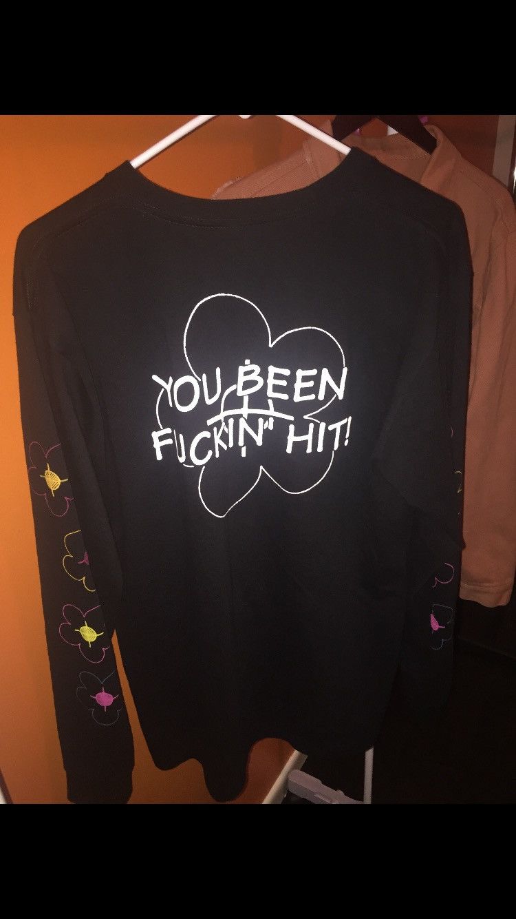 Supreme you been hit long sleeve on sale