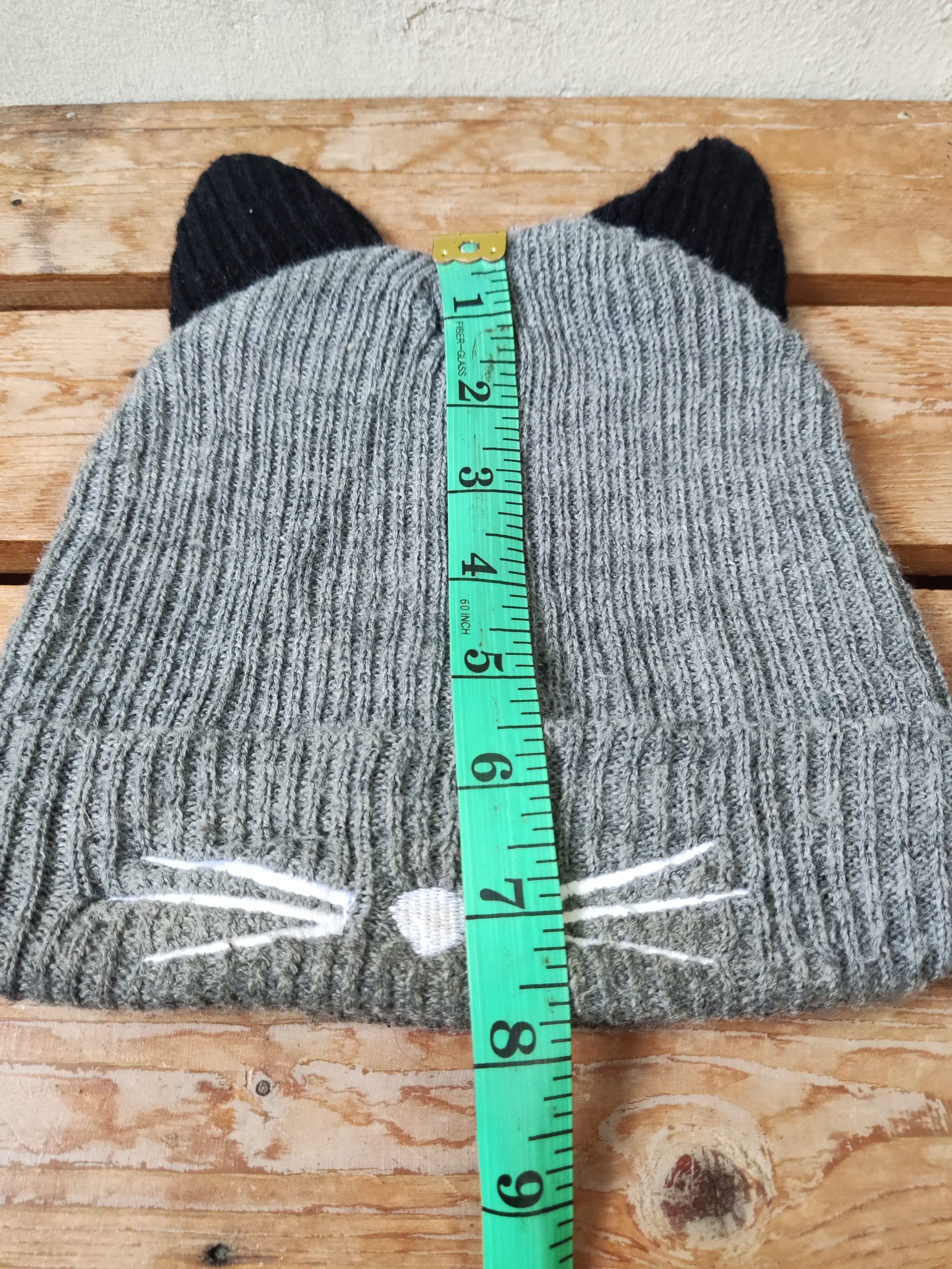 Japanese Brand Japanese Cat Ear Beanie Hat Size ONE SIZE - 10 Thumbnail
