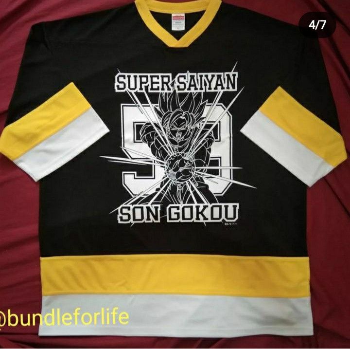 Japanese Brand NEW Dragon Ball Super jersey + Free Gifts anime Goku Size US L / EU 52-54 / 3 - 2 Thumbnail