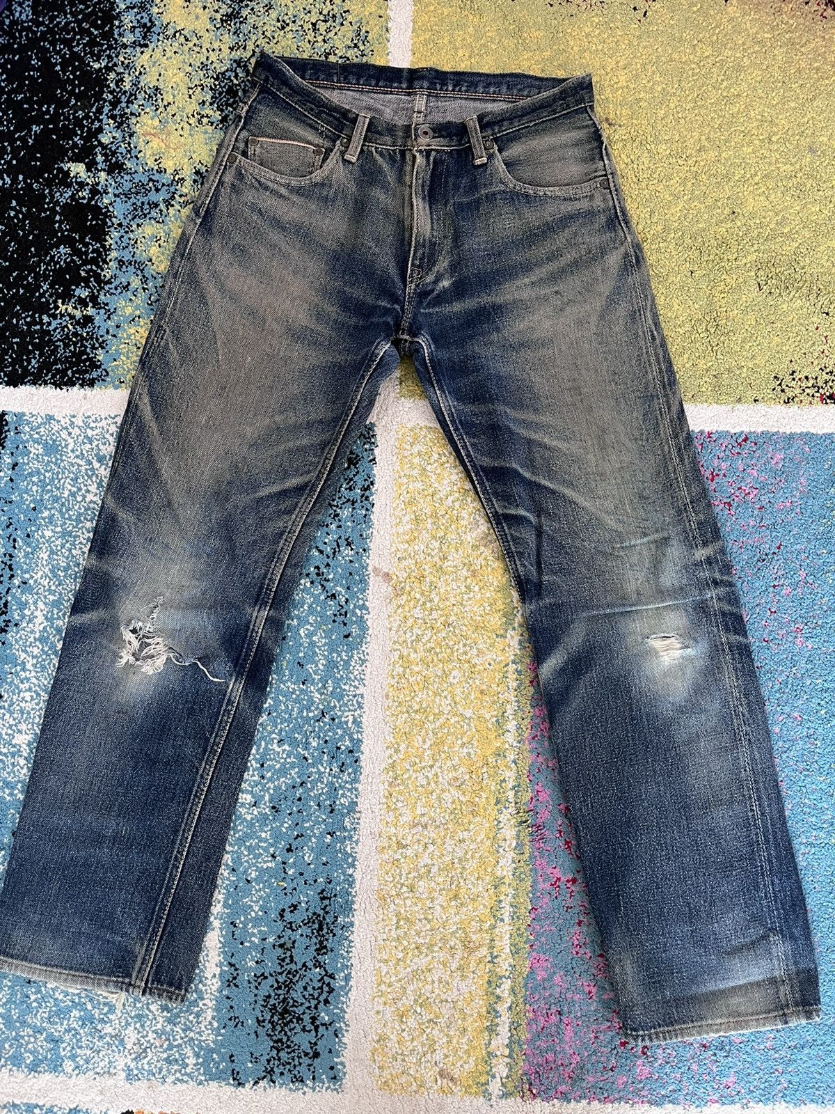 THE HEART MADE BASE SELVEGDE JEANS