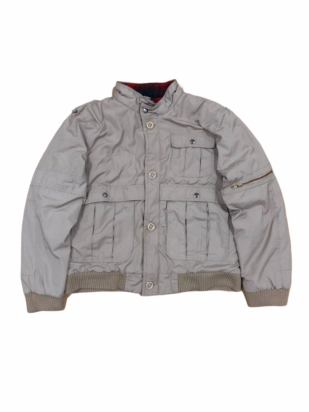 Designer Park Place Multi Pocket Parachute Bomber Jacket Size US L / EU 52-54 / 3 - 1 Thumbnail
