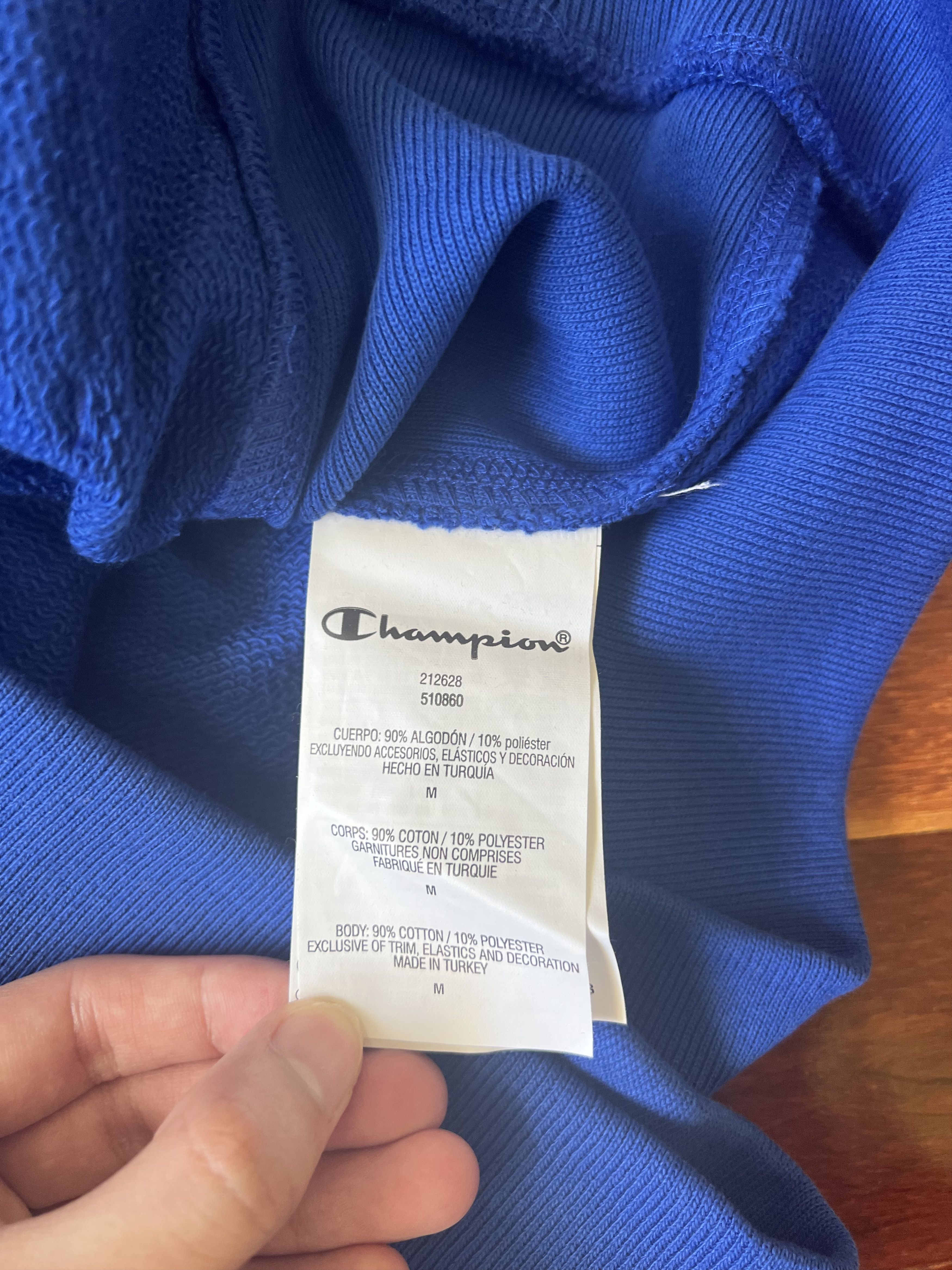 Beams Plus × Champion 💚 SS19 Beams x Champion Tokyo Logo Hoodie Blue NEW Size US M / EU 48-50 / 2 - 8 Thumbnail