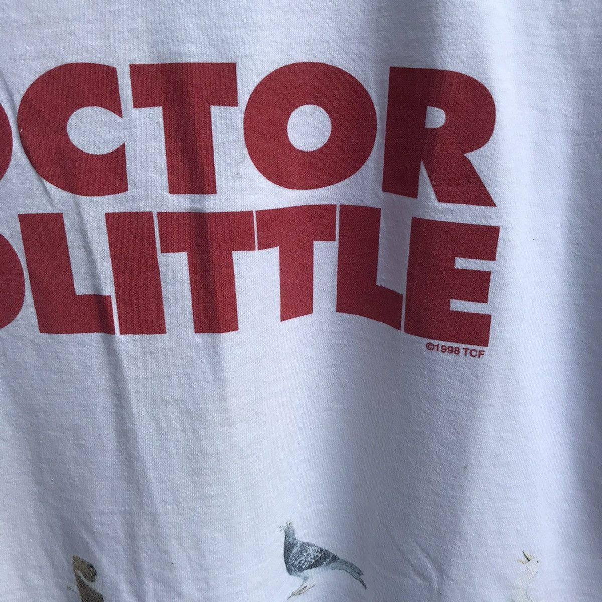 Vintage Vintage 90s DOCTOR DOLITTLE movie tee all over print Size US L / EU 52-54 / 3 - 4 Thumbnail