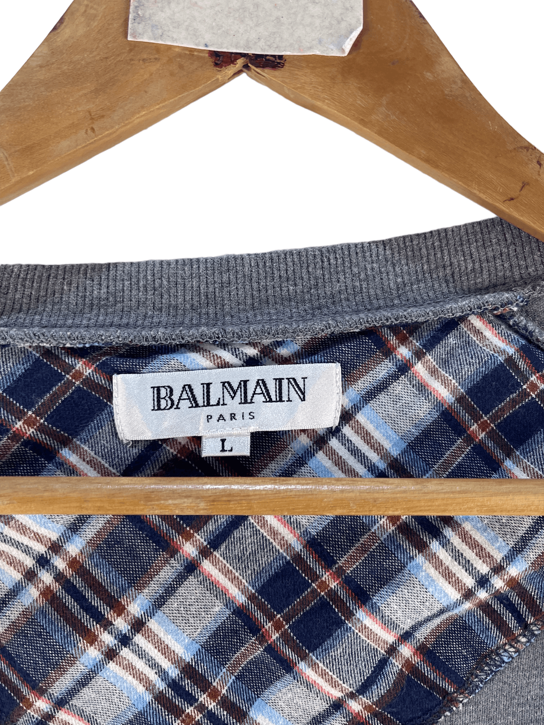 Balmain Balmain Paris Sweater Size L / US 10 / IT 46 - 10 Thumbnail