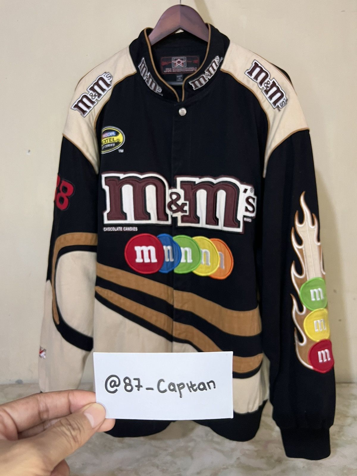 Jeff Hamilton JH DESIGN M&M MADISON BEER NASCAR JACKET | Grailed