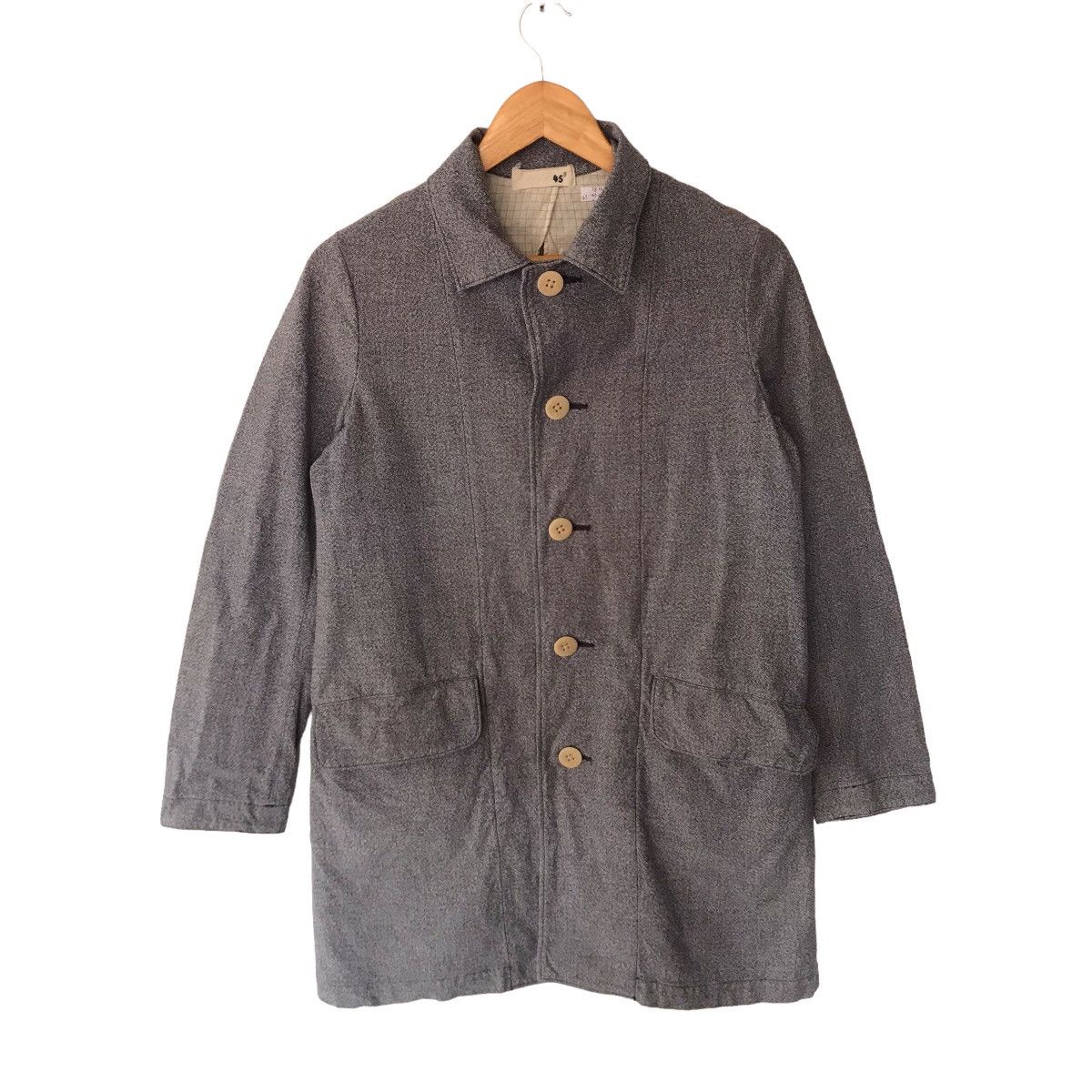 45rpm × Japanese Brand VINTAGE 45RPM STUDIO BUTTON JACKET Size US S / EU 44-46 / 1 - 1 Thumbnail
