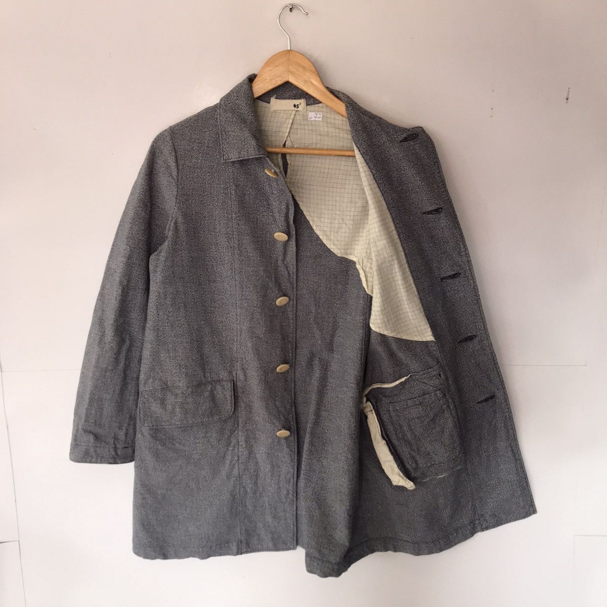 45rpm × Japanese Brand VINTAGE 45RPM STUDIO BUTTON JACKET Size US S / EU 44-46 / 1 - 8 Thumbnail