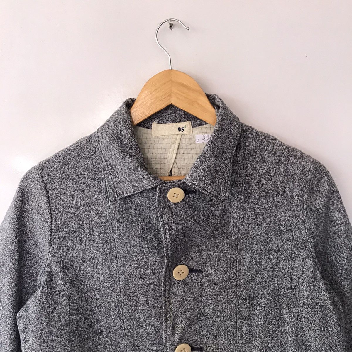 45rpm × Japanese Brand VINTAGE 45RPM STUDIO BUTTON JACKET Size US S / EU 44-46 / 1 - 2 Thumbnail