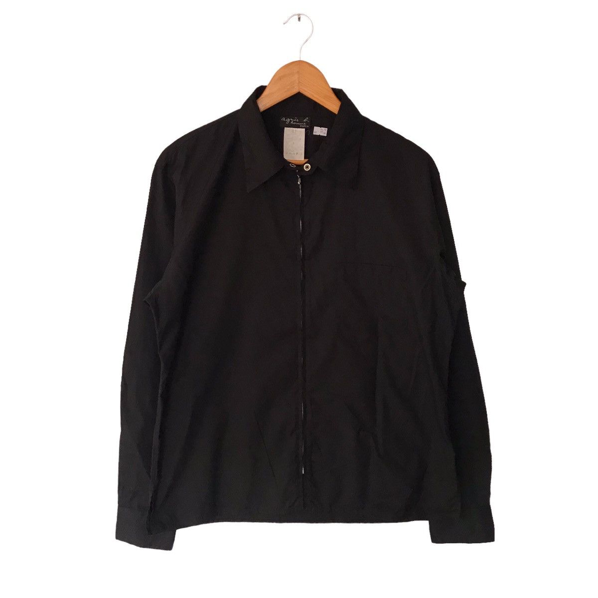 90's agnès b zip shirt 'riri' Vintage × agnes b. Agnes B. Homme Long sleeve Shirt riri Zip