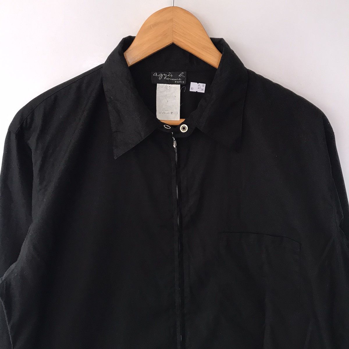 90's agnès b zip shirt 'riri' Vintage × agnes b. Agnes B. Homme Long sleeve Shirt riri Zip
