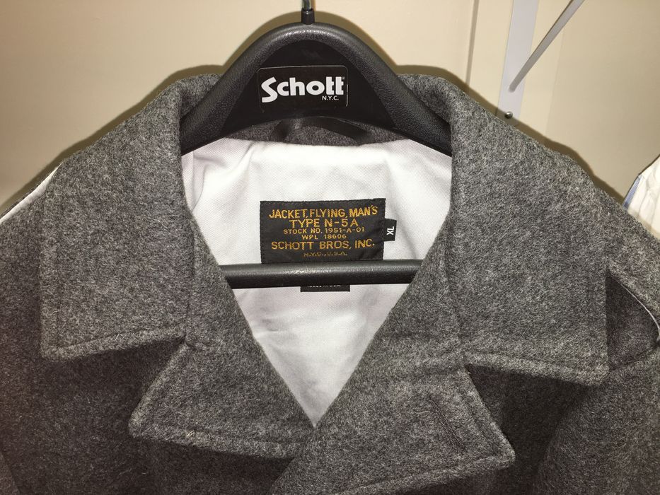 Schott nyc m41 field wool coat sale