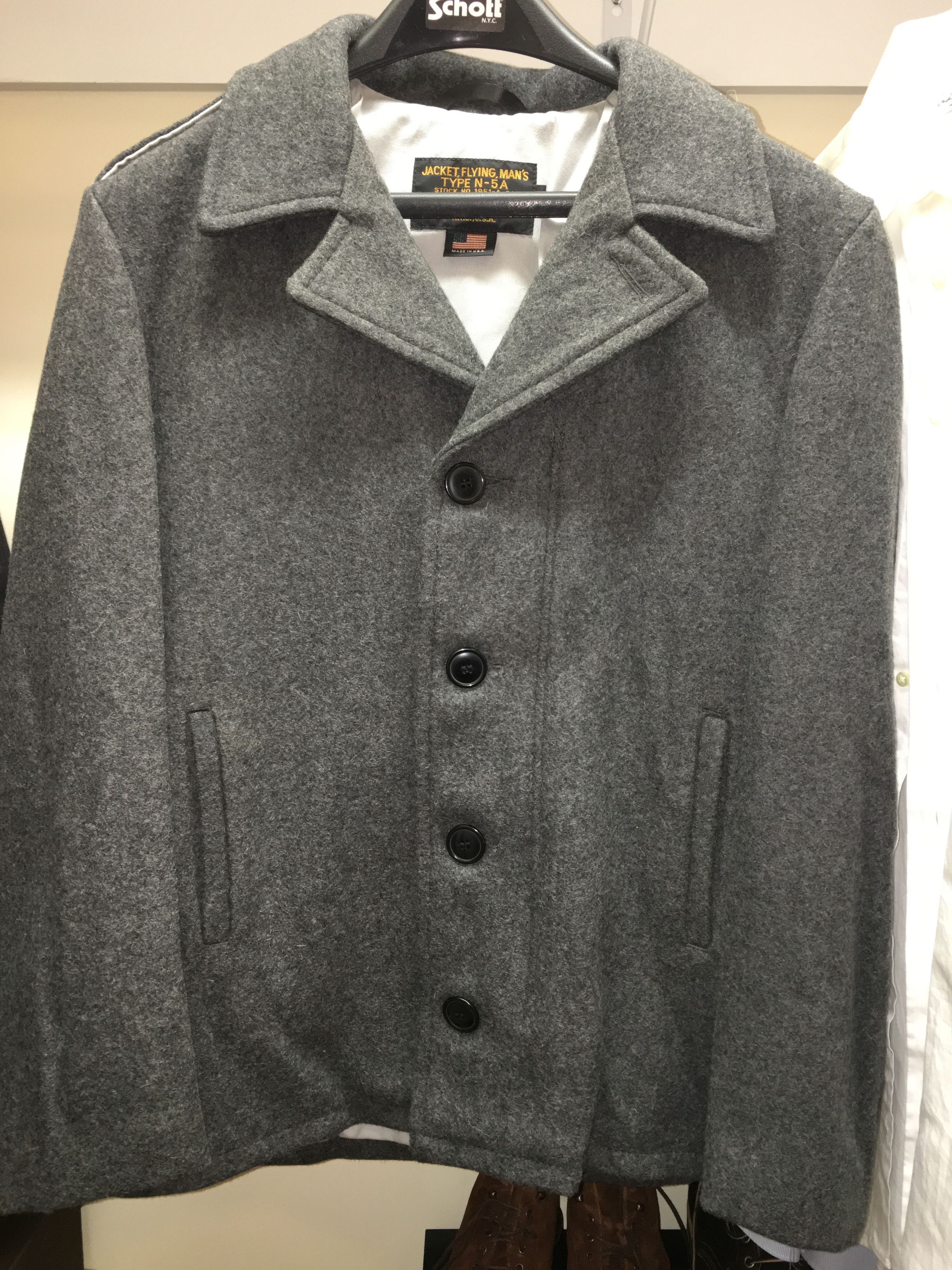 Schott nyc m41 shop field wool coat