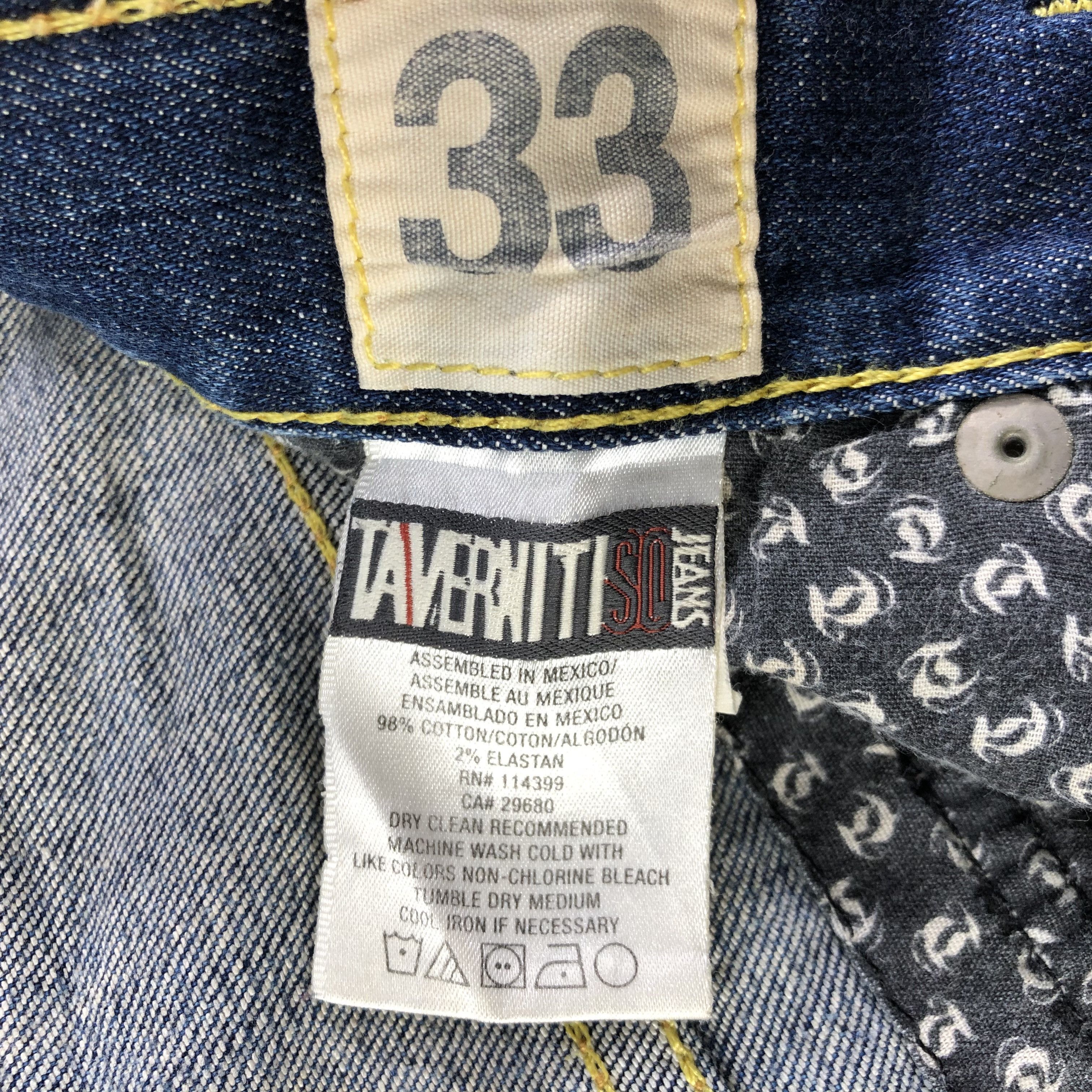 Japanese Brand × Taverniti × Vintage Taverniti Jeans Distressed Flared Denim -J2813 Size US 36 / EU 52 - 9 Thumbnail