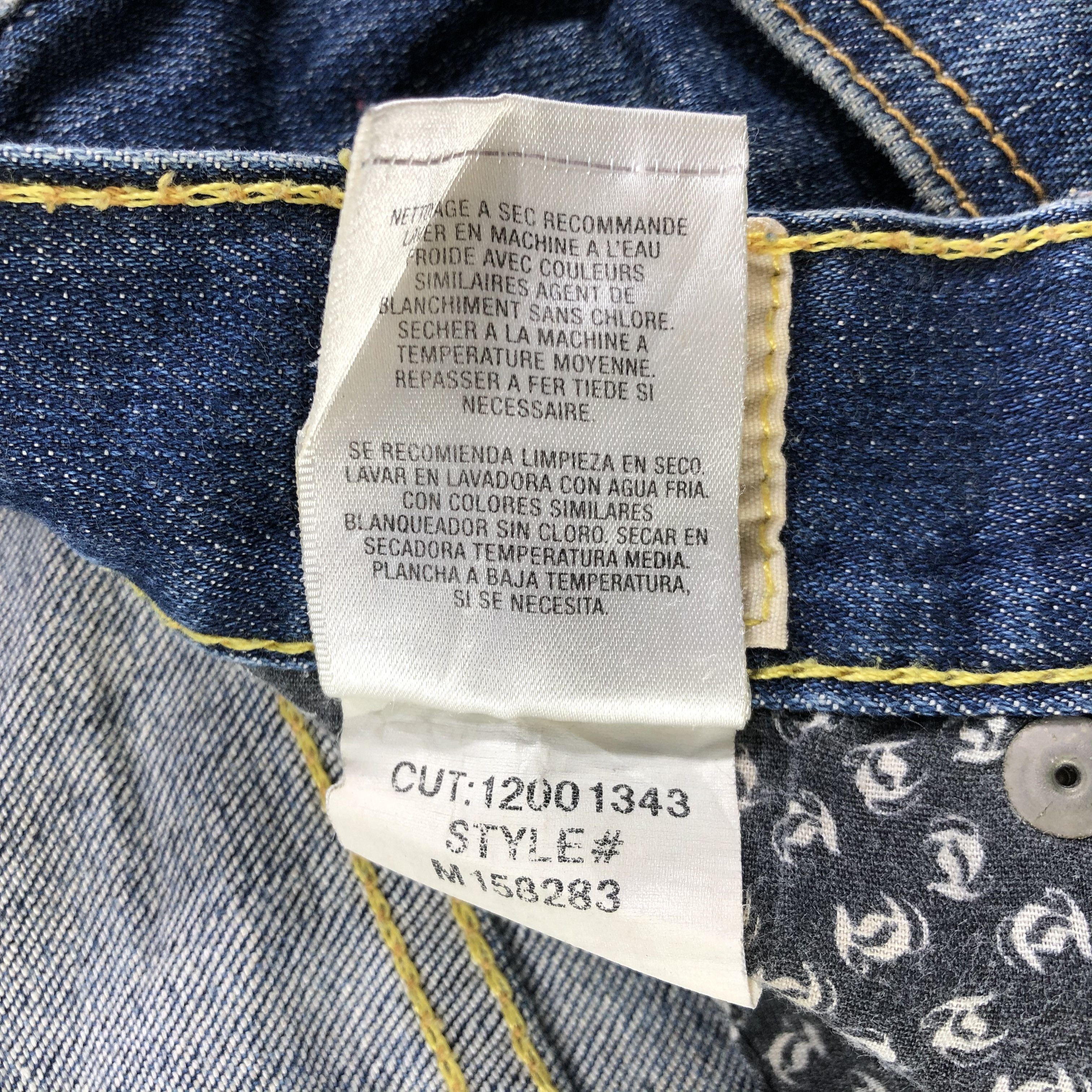 Japanese Brand × Taverniti × Vintage Taverniti Jeans Distressed Flared Denim -J2813 Size US 36 / EU 52 - 10 Thumbnail