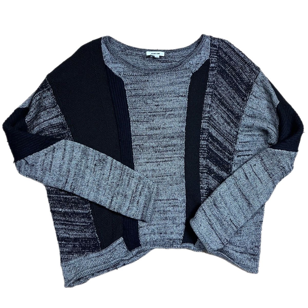 Helmut Lang Helmet Lang Multi Color Knit Sweater Size US M / EU 48-50 / 2 - 2 Thumbnail