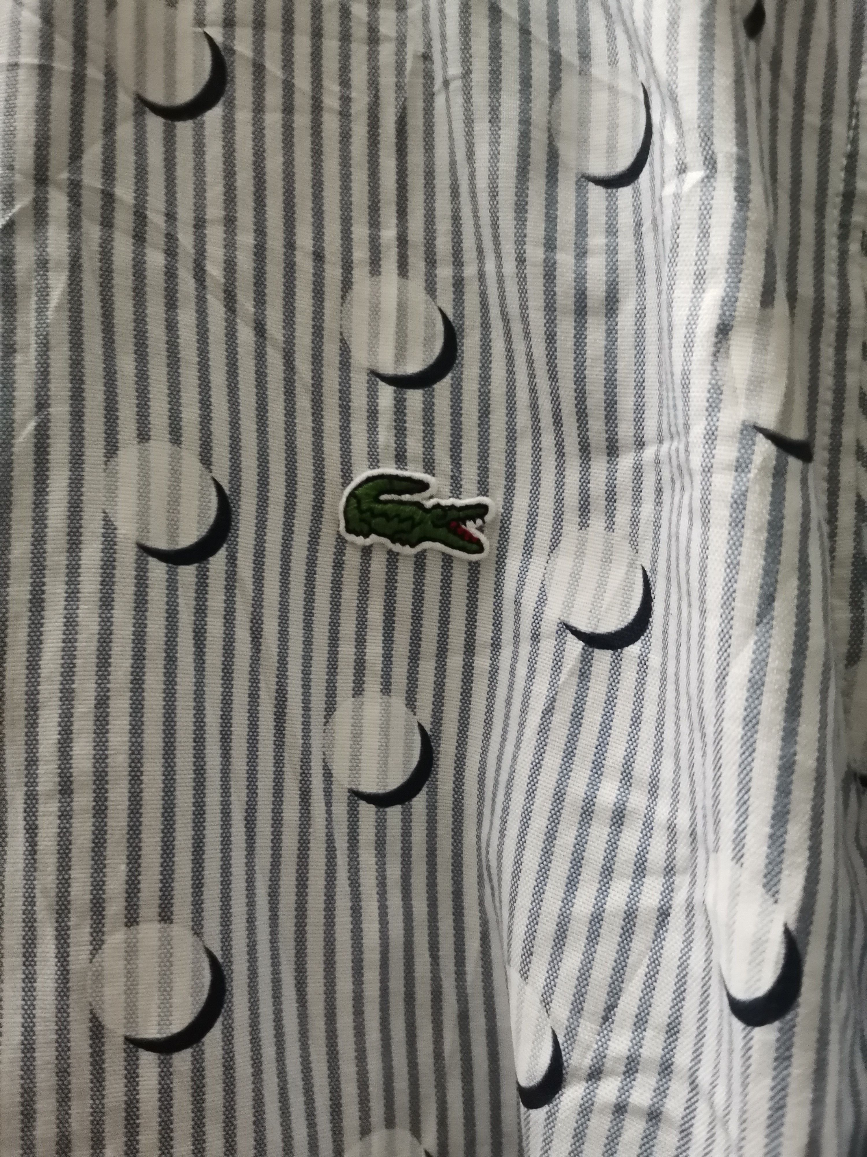 Lacoste Polkadot Button Up L/S
