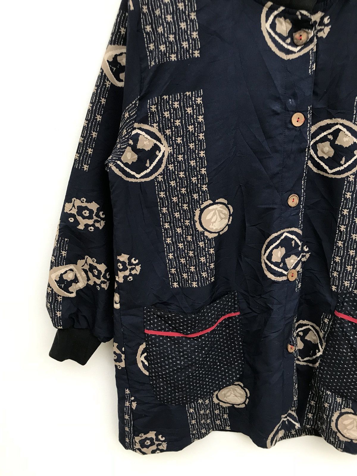 Japanese Handmade Light Button Jacket Visvim Design Bandana