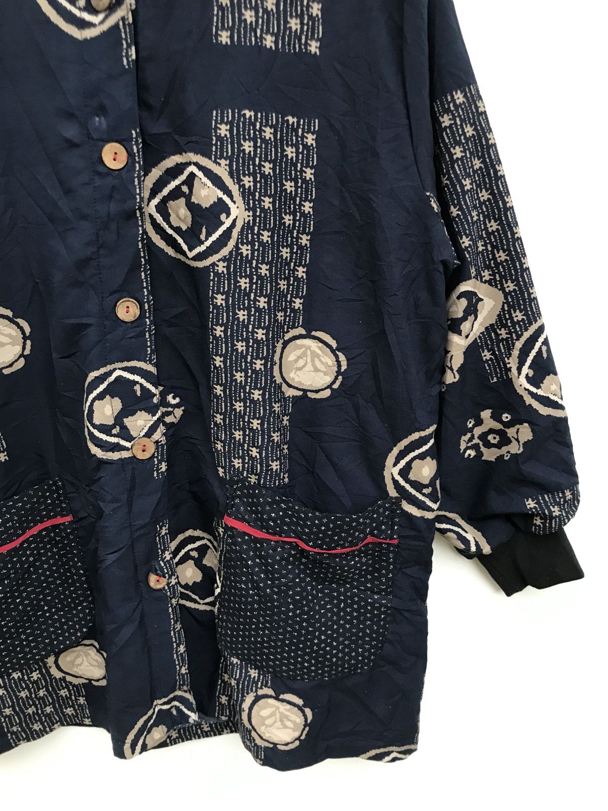 Japanese Handmade Light Button Jacket Visvim Design Bandana