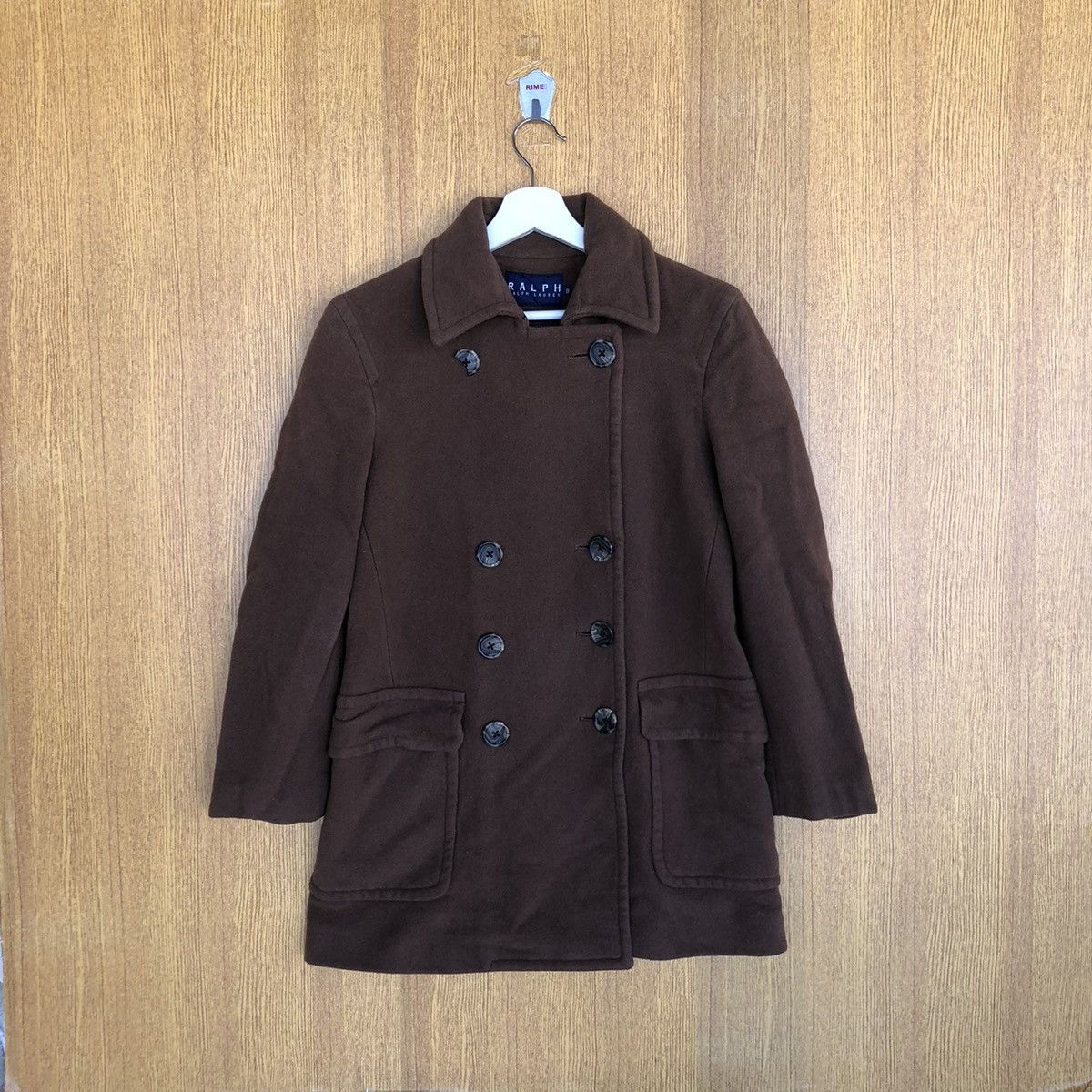 Vintage Polo Ralph Lauren Peacoat Jacket Heavy Coat
