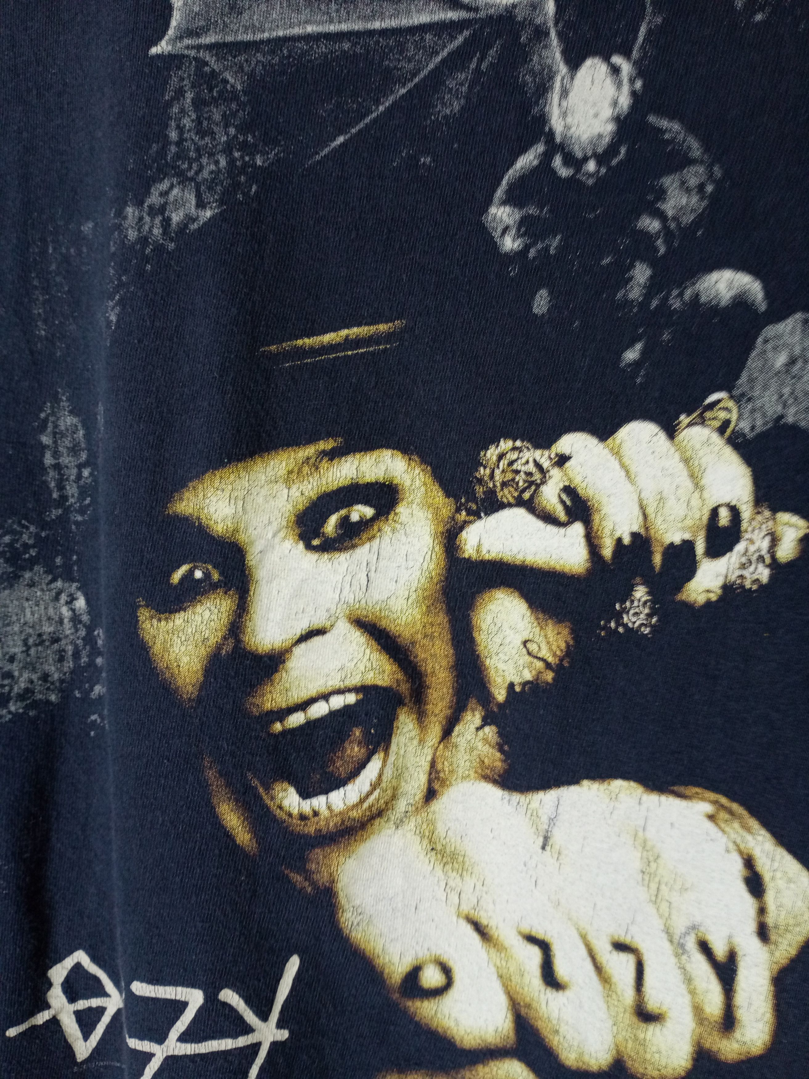Band Tees Rare Vintage Ozzy Osbourne Rock Tshirt Size US XL / EU 56 / 4 - 6 Thumbnail