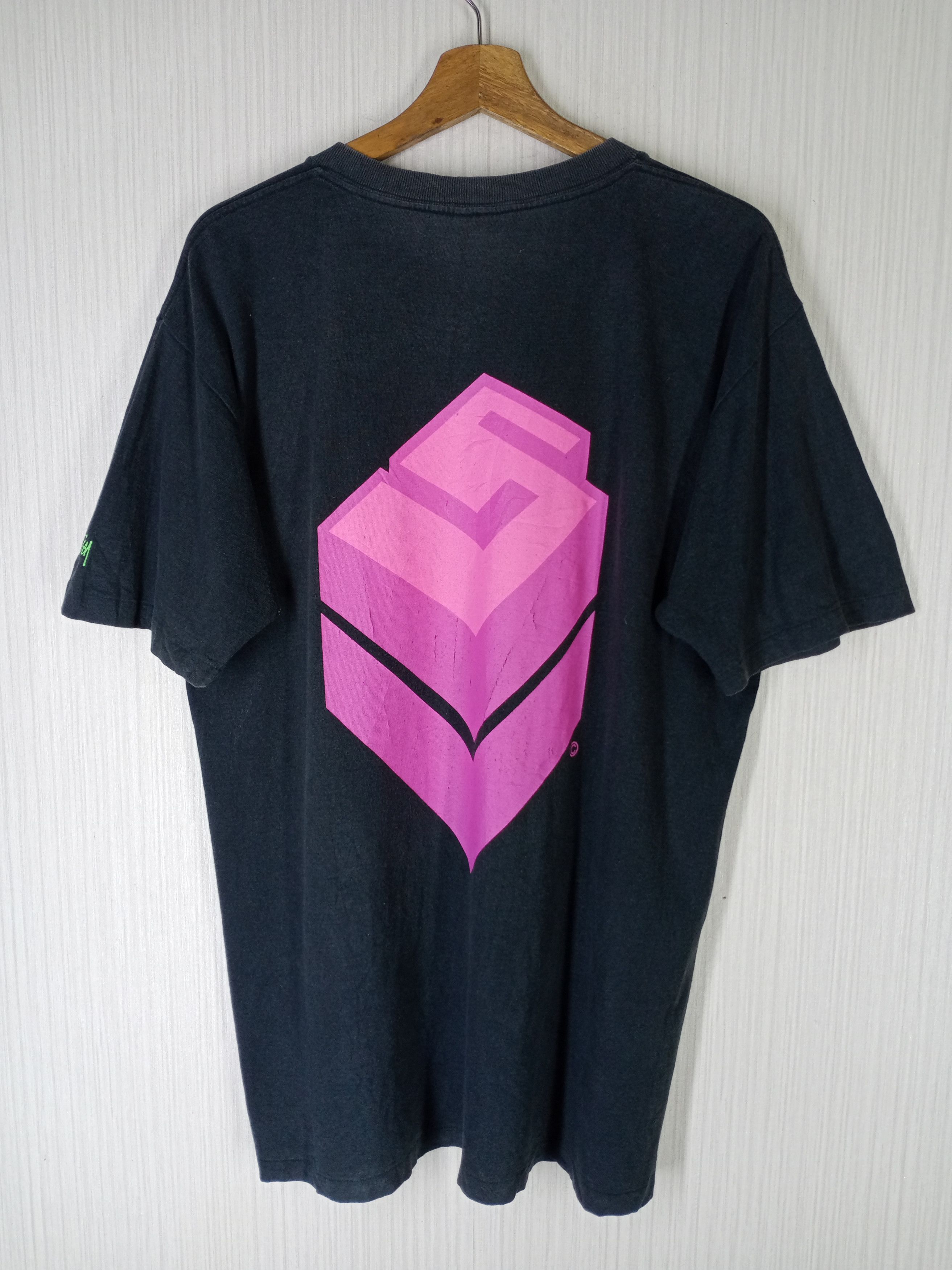 Stussy Rare Vintage Distressed Stussy X WTAPS LttlVngrd Tshirt Size US L / EU 52-54 / 3 - 2 Thumbnail