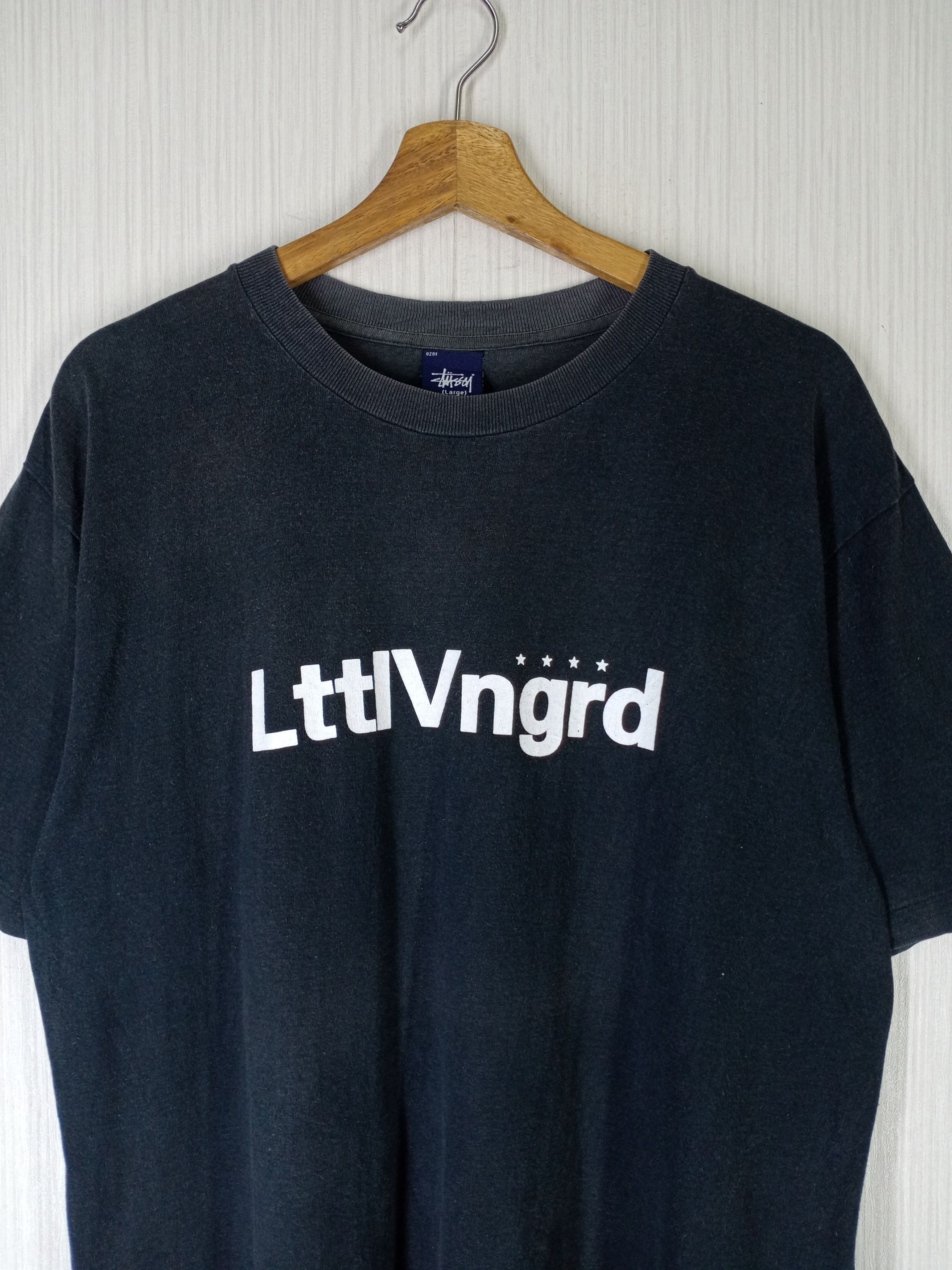 Stussy Rare Vintage Distressed Stussy X WTAPS LttlVngrd Tshirt Size US L / EU 52-54 / 3 - 4 Thumbnail