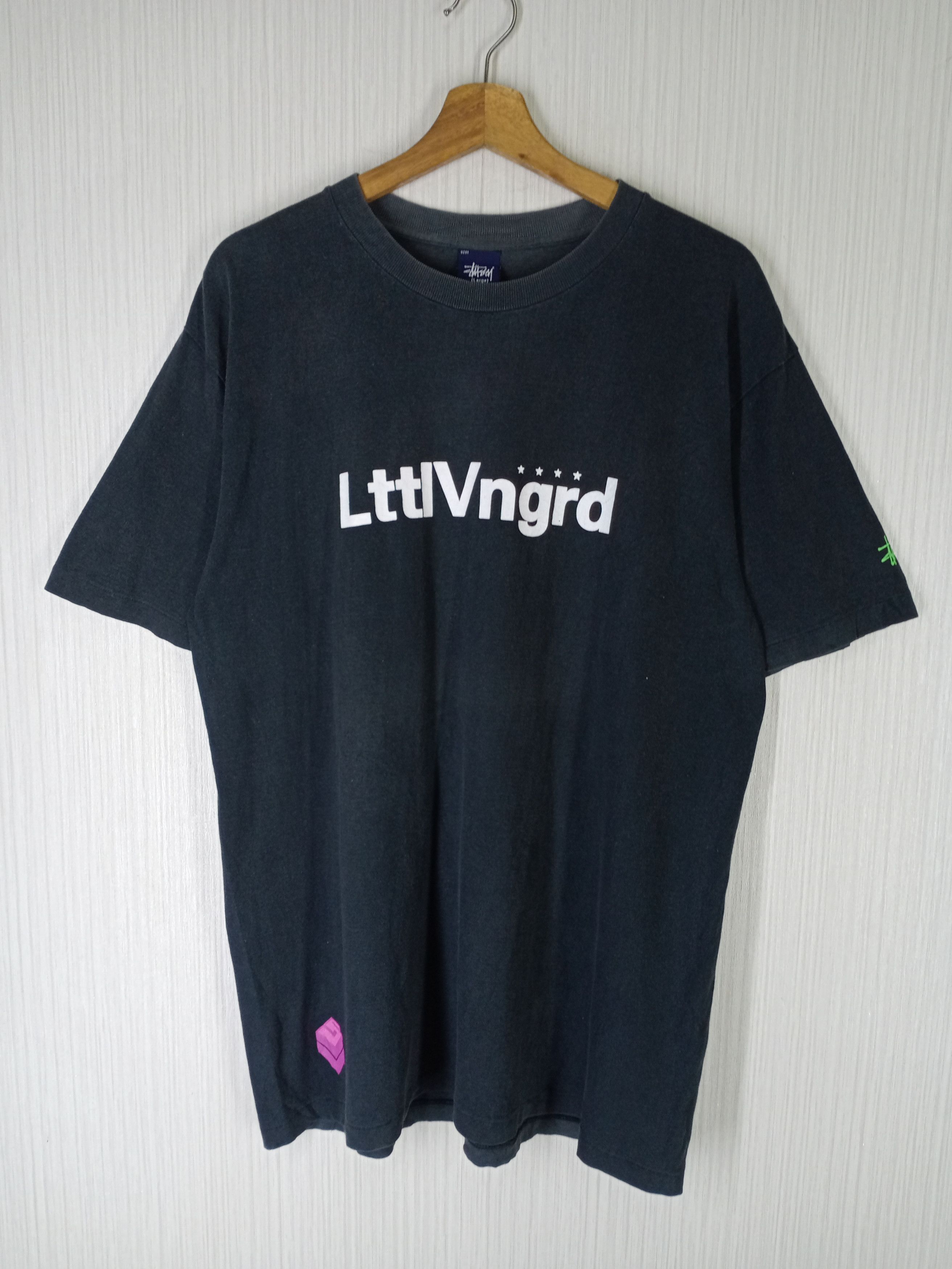 Stussy Rare Vintage Distressed Stussy X WTAPS LttlVngrd Tshirt Size US L / EU 52-54 / 3 - 1 Thumbnail