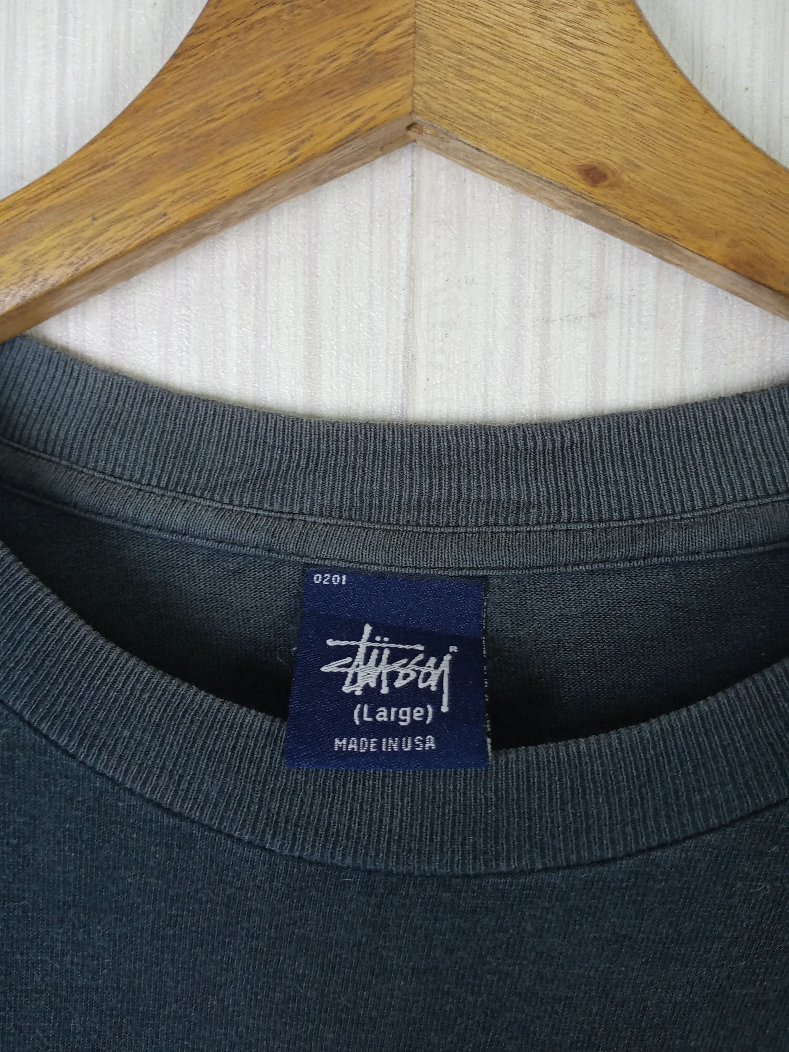 Stussy Rare Vintage Distressed Stussy X WTAPS LttlVngrd Tshirt Size US L / EU 52-54 / 3 - 7 Thumbnail