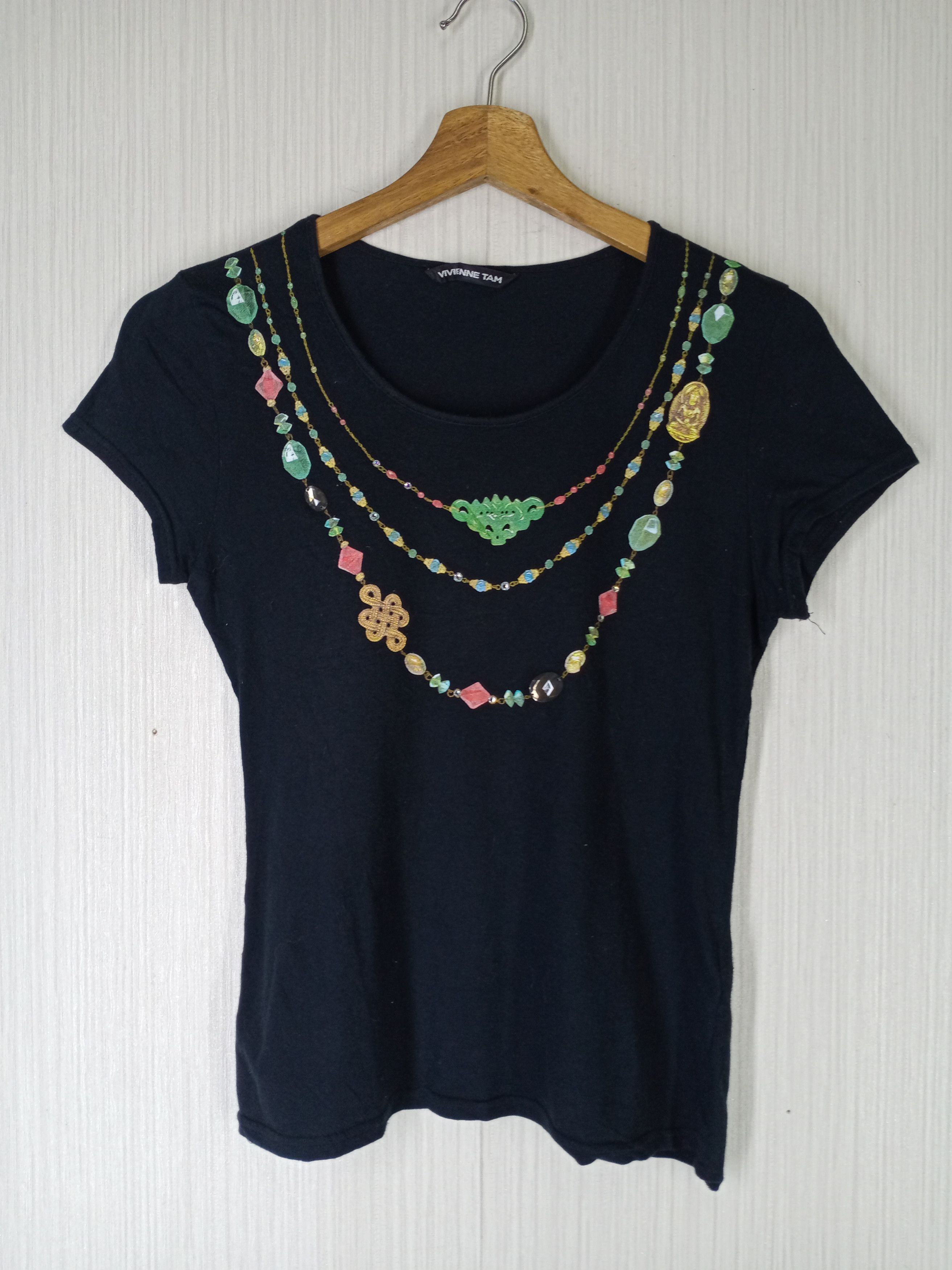 Japanese Brand Vivienne Tam Tee Size S / US 4 / IT 40 - 1 Thumbnail