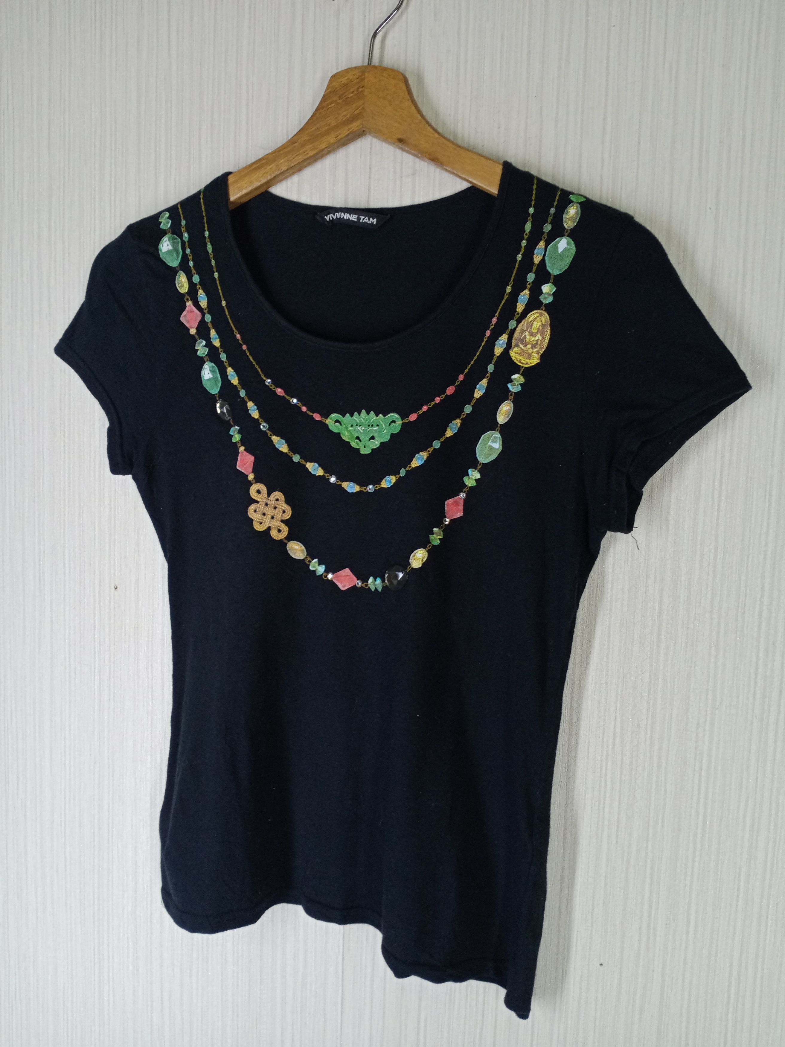 Japanese Brand Vivienne Tam Tee Size S / US 4 / IT 40 - 2 Thumbnail