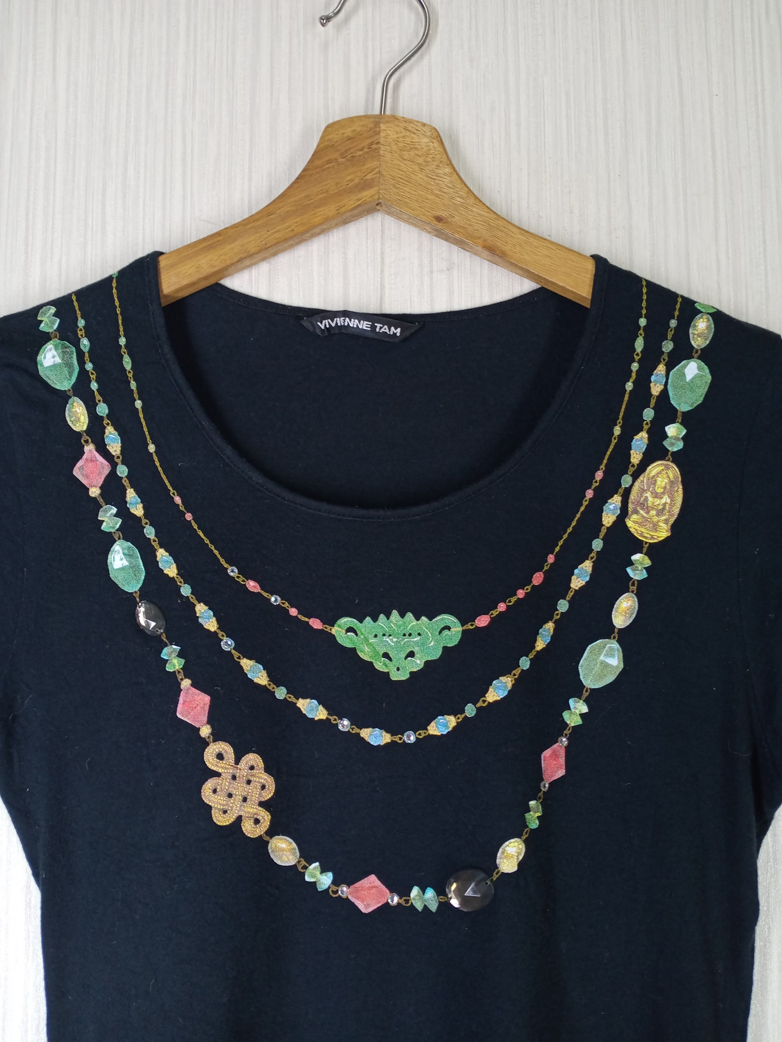 Japanese Brand Vivienne Tam Tee Size S / US 4 / IT 40 - 3 Thumbnail