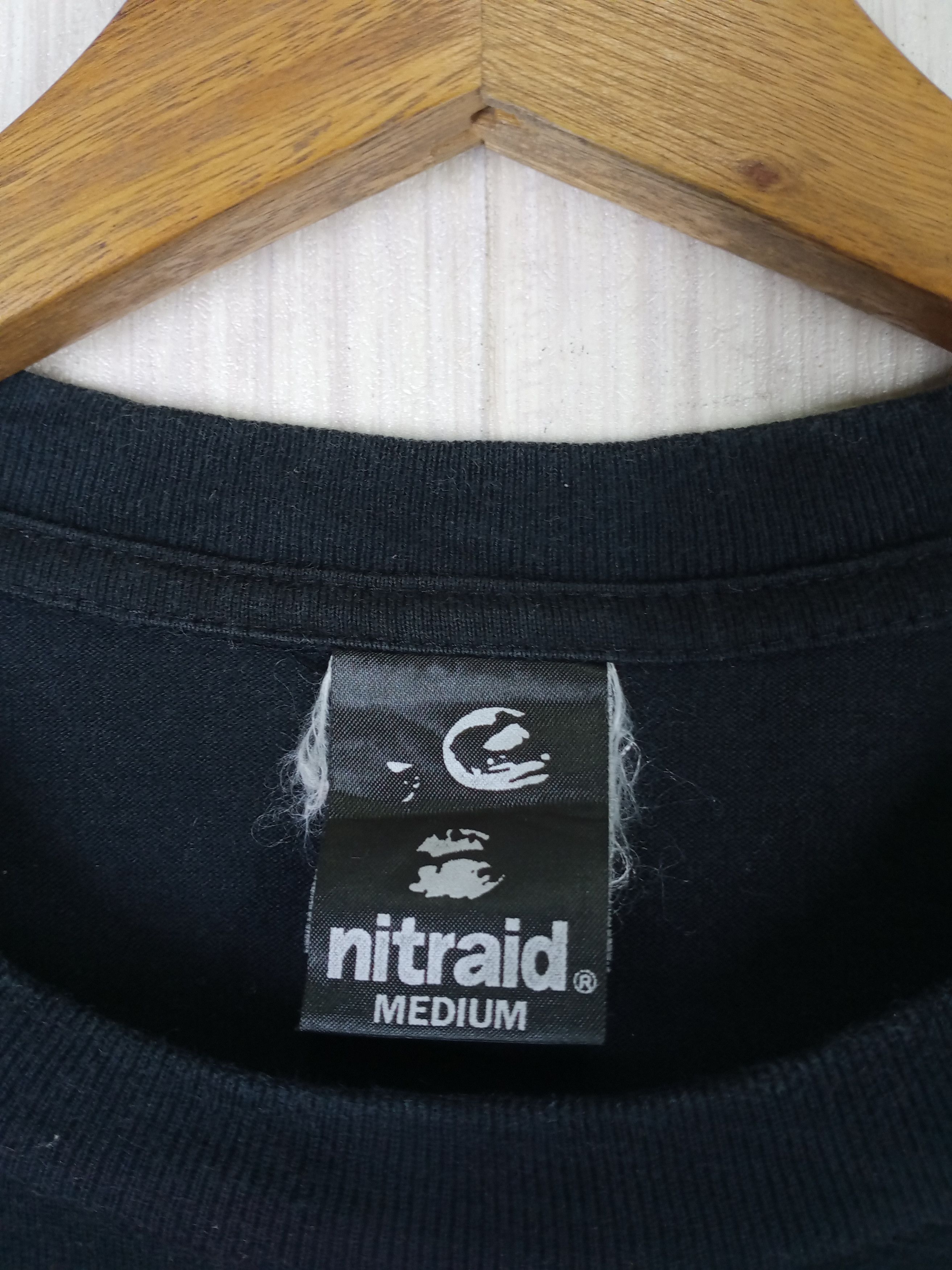 Japanese Brand × Nitraid Rare Vintage Nitraid Anti Babylon Equipment Tshirt Size US M / EU 48-50 / 2 - 2 Thumbnail
