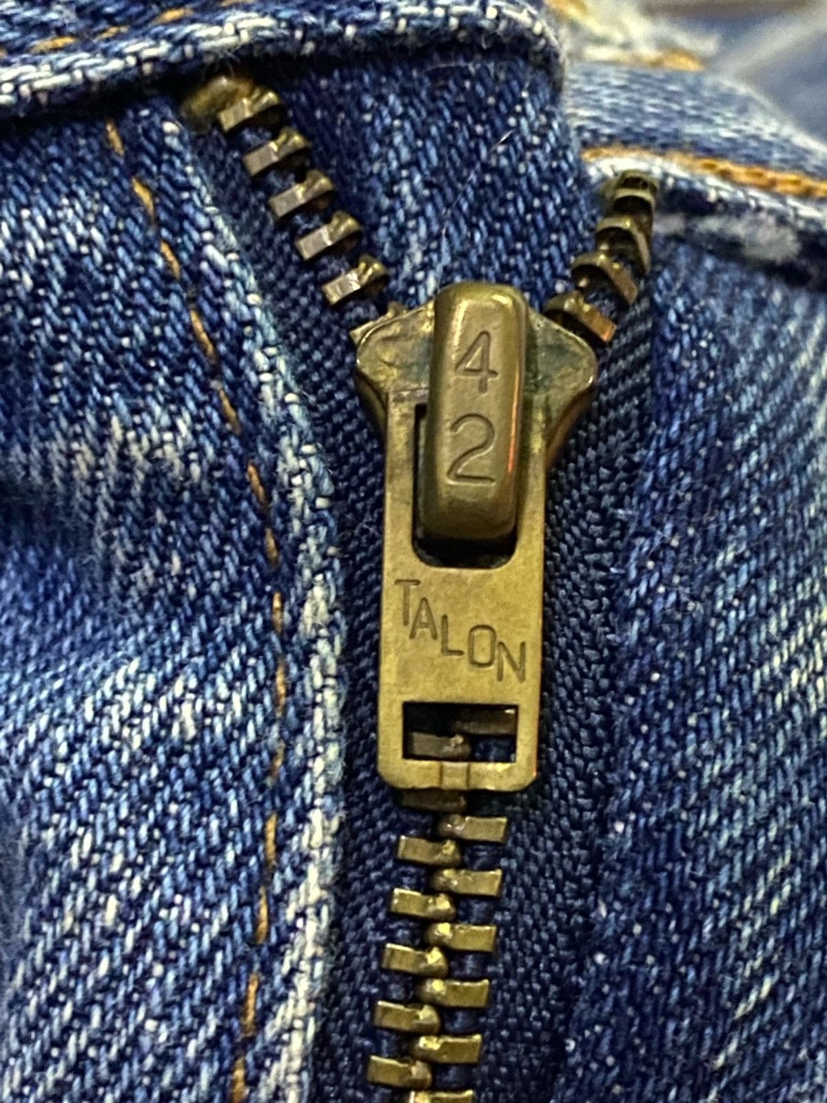 Levi's × Levi's Vintage Clothing Levi’s LVC 606 Big “E” Ripped Distressed Denim Pants Size US 32 / EU 48 - 14 Thumbnail