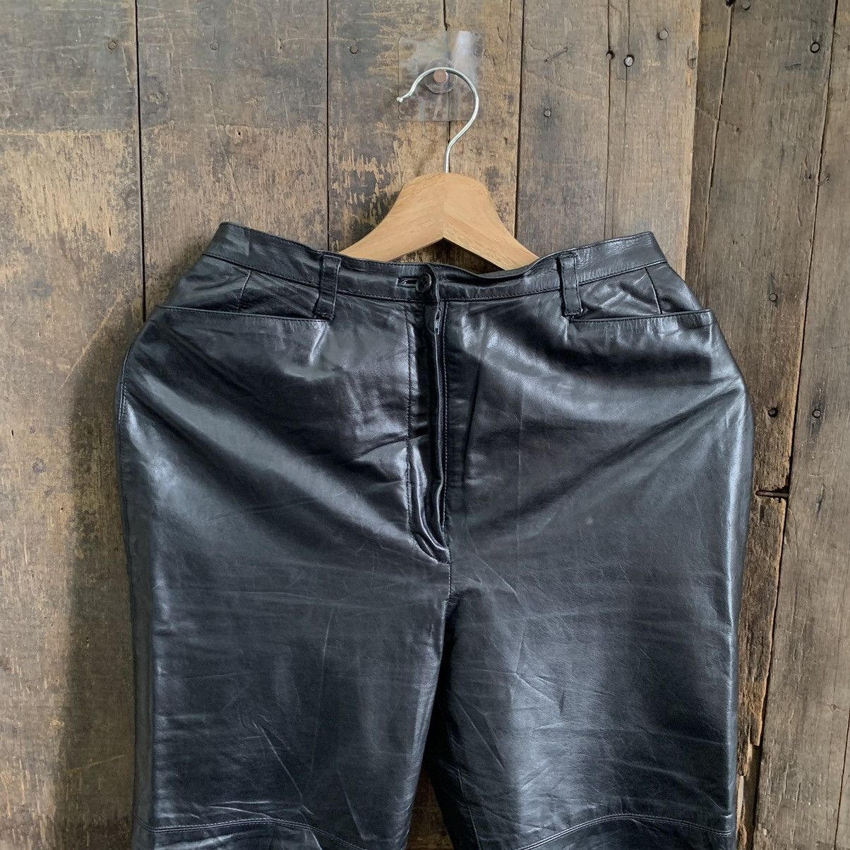 Leather Vintage Jcr Leather Pants Size US 28 / EU 44 - 3 Thumbnail