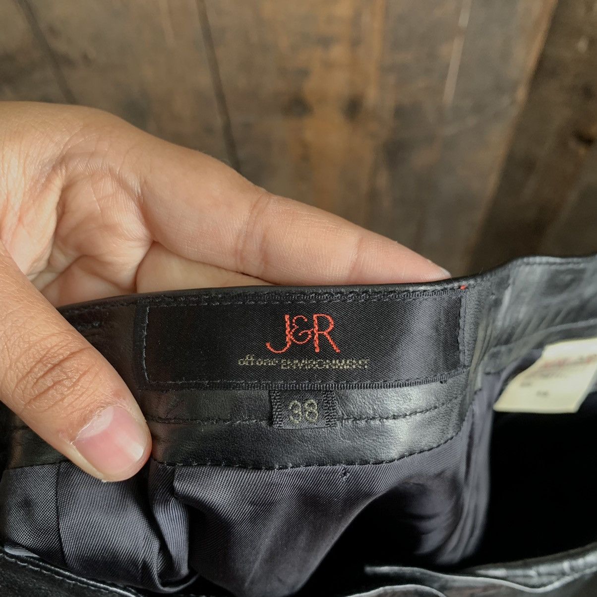 Leather Vintage Jcr Leather Pants Size US 28 / EU 44 - 10 Thumbnail